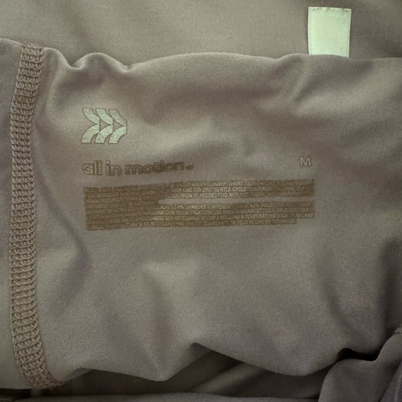 Women’s all in motion lilac purple athletic skort skirt with shorts Size Medium - Picture 3 of 3